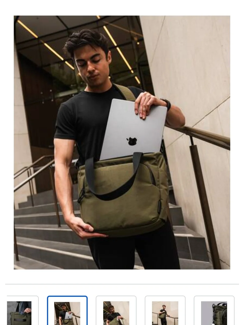 ALPAKA  ARMY  Green Tote Bag  AXOflux 600d